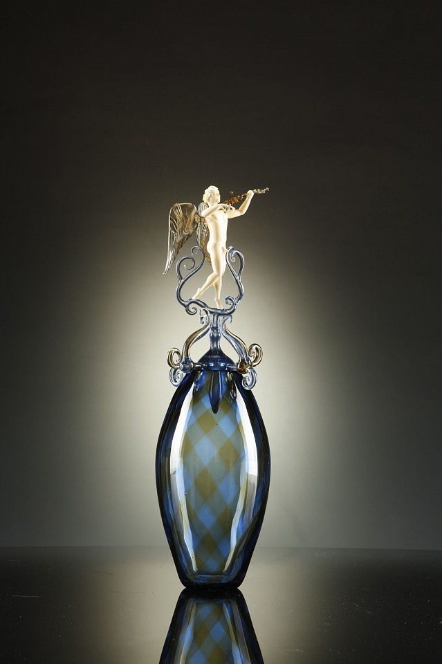Lucio Bubacco, Blue Angel No. 1
Glass