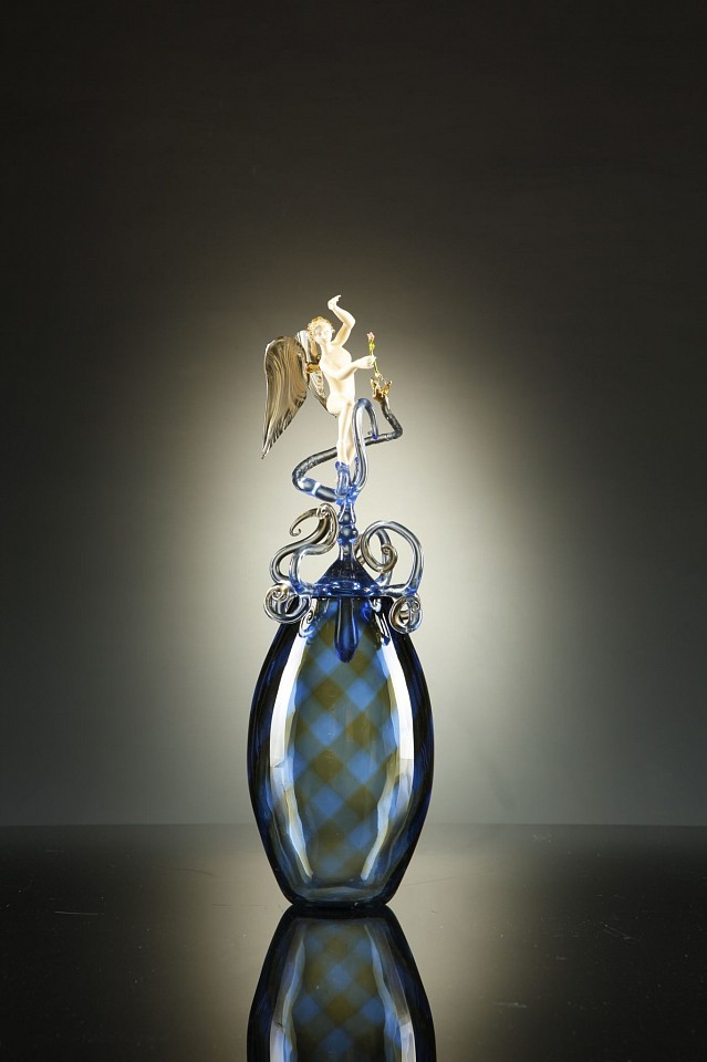 Lucio Bubacco, Blue Angel No. 2
Glass