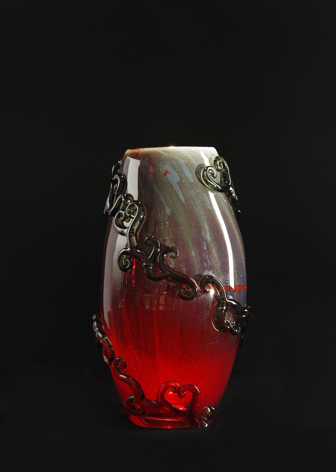 Lucio Bubacco, DNA Red Vase
2008, Glass