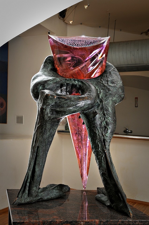 Jaromir Rybak, Hatteria
1996, Glass and bronze