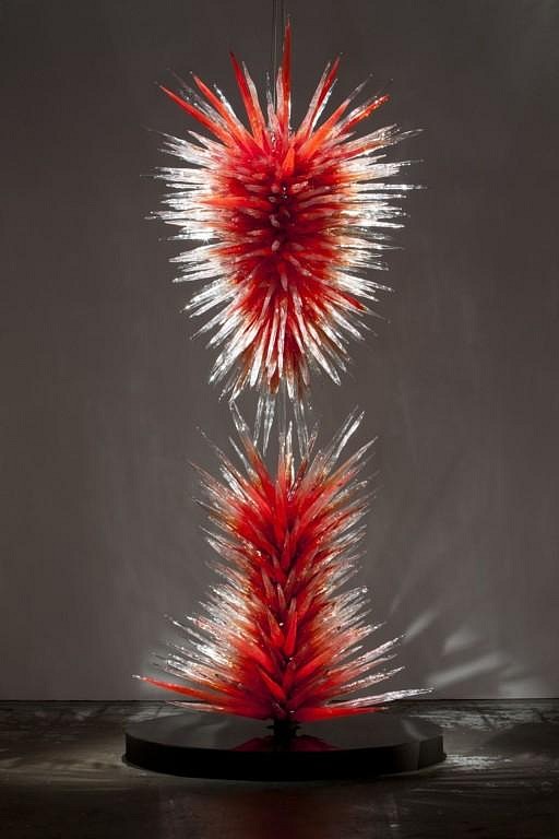 Dale Chihuly, Ruby Red Icicle Chandelier 10.420.ch1
2010, Glass